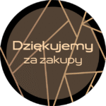 Naklejki DZIĘKUJEMY ZA ZAKUPY