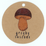 Zawieszki przetwory GRZYBY SUSZONE