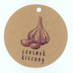 Zawieszki przetwory CZOSNEK KISZONY