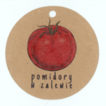 Zawieszki przetwory POMIDORY W ZALEWIE