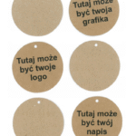Zawieszki kraft personalizowane