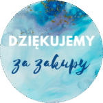 Naklejki DZIĘKUJEMY ZA ZAKUPY