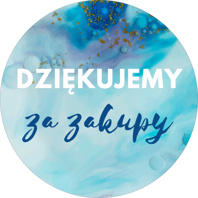 127 Naklejki DZIĘKUJEMY ZA ZAKUPY - obrazek 1