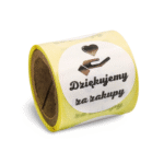 Naklejki na rolce DZIĘKUJEMY ZA ZAKUPY