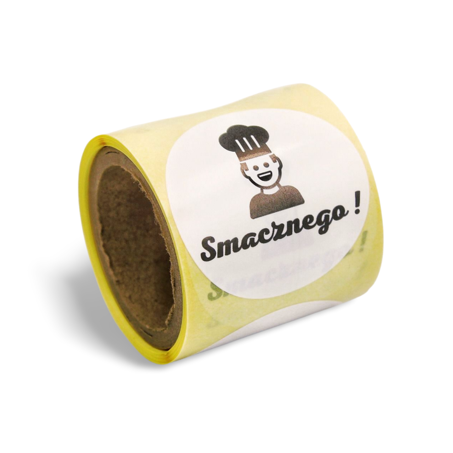 1289 Naklejki na rolce SMACZNEGO! kucharz - obrazek 1