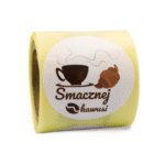 Naklejki na rolce SMACZNEJ KAWUSI