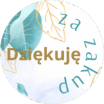 Naklejki DZIĘKUJĘ ZA ZAKUP