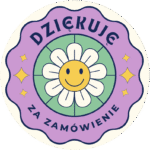 Naklejki Dziękuję za zamówienie