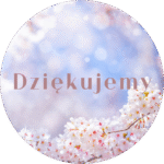 Naklejki DZIĘKUJEMY