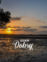 Plakat Dzień dobry