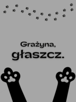Plakat Grażyna głaszcz