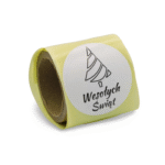 Naklejki na rolce Wesołych Świąt choinka