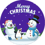 Naklejki Merry Christmas