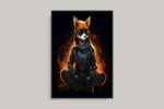 Plakat Music Fox - obrazek 2