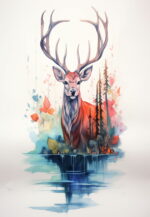 Plakat Jeleń