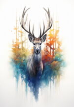 Plakat Jeleń