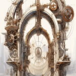 Plakat Sci-Fi Komiksowy