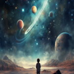 Plakat Sci-Fi Kosmos