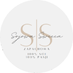 Naklejki na świece minimalistyczne Sojowa Świeca zapachowa