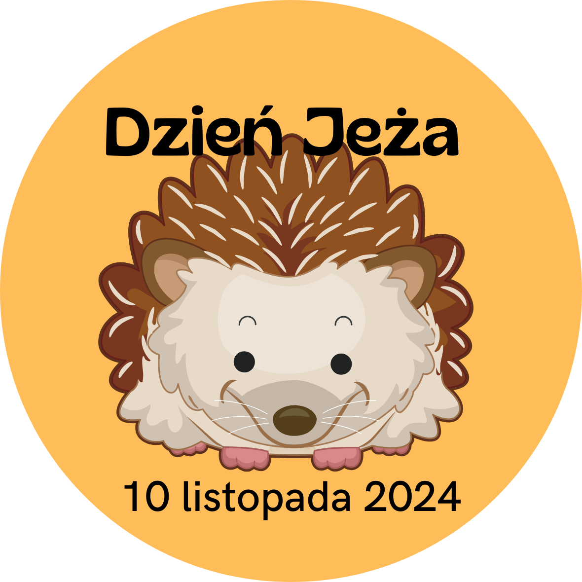 2406 Naklejki Dzień Jeża - obrazek 1