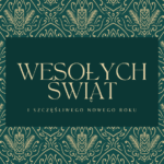 Naklejki na świece Wesołych Świąt Nowy Rok