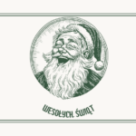 Naklejki na świece Wesołych Świąt