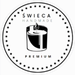 Naklejki ŚWIECA HANDMADE PREMIUM
