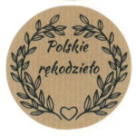 Naklejki kraft POLSKIE RĘKODZIEŁO
