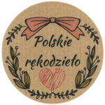 Naklejki kraft POLSKIE RĘKODZIEŁO