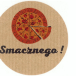 Naklejki kraft SMACZNEGO PIZZA