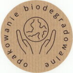 Naklejki kraft OPAKOWANIE BIODEGRADOWALNE