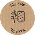 Naklejki kraft RĘCZNA ROBOTA