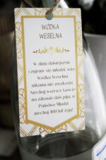 Zawieszki na alkohol WÓDKA WESELNA - obrazek 2