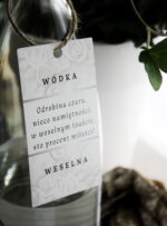 Zawieszki na alkohol WÓDKA WESELNA - obrazek 2