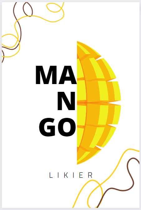 607 Zawieszki na alkohol LIKIER MANGO - obrazek 1