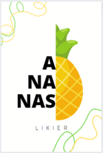 Zawieszki na alkohol LIKIER ANANAS