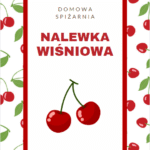Naklejki na alkohol NALEWKA WIŚNIOWA