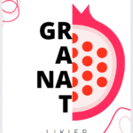 Naklejki na alkohol LIKIER GRANAT