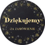 Naklejki DZIĘKUJEMY ZA ZAMÓWIENIE