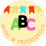 Naklejki ABC WITAJ W PRZEDSZKOLU