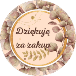 Naklejki DZIĘKUJĘ ZA ZAKUP