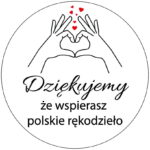 Naklejki na rolce WSPARCIE RĘKODZIEŁO - obrazek 2
