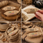 Krówki Reklamowe Firmowe z własną grafiką EKO Kraft - 1kg - obrazek 2