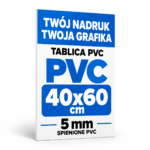 Tablica Szyld Reklama - PVC 5mm Własny Nadruk - Grafika - 40x60 cm