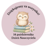 Naklejki Dzień Nauczyciela – Dziękujemy za wszystko