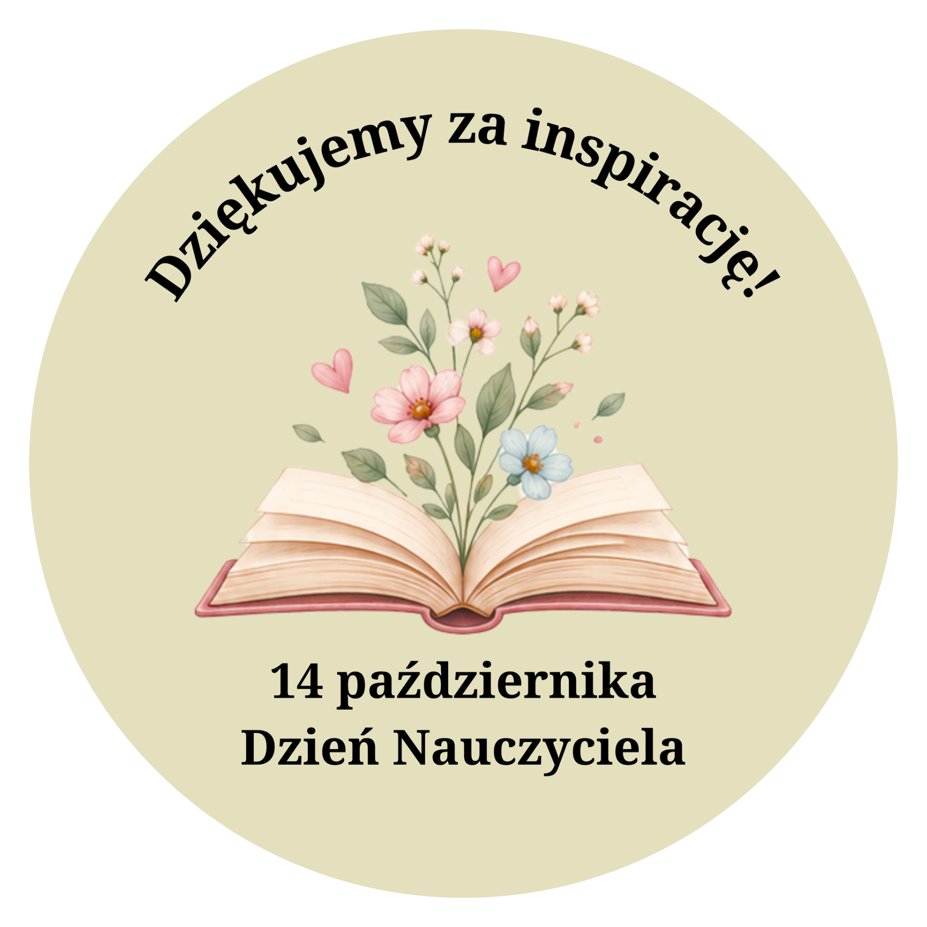 min-dn00022 Naklejki Dzień Nauczyciela – Dziękujemy za inspirację - obrazek 1
