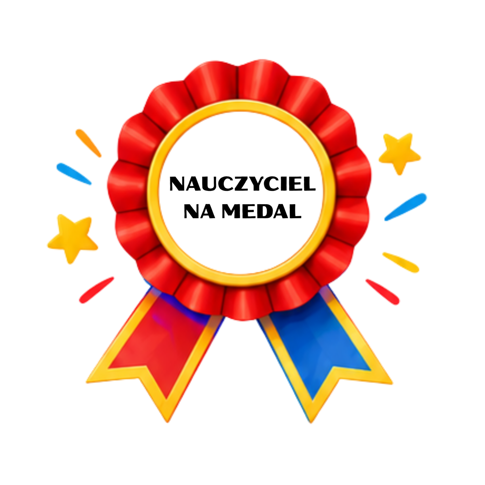 min-dn00023 Naklejki Dzień Nauczyciela – Nauczyciel na medal - obrazek 1